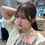 ✨韓国風前髪+顔まわりカット✨小顔見え&結んでも可愛いおくれ毛付き🇰🇷