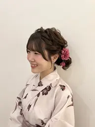 【10/17 淀川の花火限定🎇】ヘアセット🤍