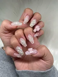 長さだし10本込み デザイン持ち込み パーツつけ放題
