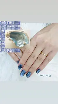 【オフあり】ハンド:マグネットワンカラー💅🏻パラジェル変更可【大宮/パラジェル/長さだし/フィルイン】