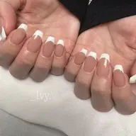 【ハンドジェルオフウォーターケア込み】フレンチor変形フレンチ(クリアベース)