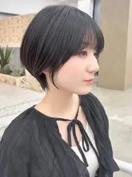 🤍🩵【潤いとまとまり】似合わせショートカット＋5stepトリートメント