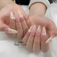 【人気No.3】チップ長さだし6本アート(パーツ・ストーン付け放題)¥10,500→¥9,600