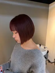 似合わせカット+アロマカラー