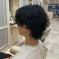 平日ご新規様1日2名限定!! メンズスパイラルor波巻きパーマ!【カット込み】