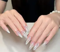 【チップ長さだし】マッグネットorフラッシュorミラーネイル