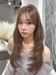 🧚韓国艶髪カラーonカラー🧚+1Stepトリートメント/ブリーチ不使用/（平日限定）/池袋