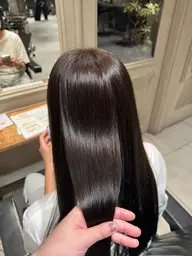 🖤透明感のある暗めワンカラー🖤 就活、実習前の方へオススメ✨️