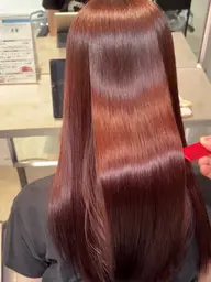 🎀【高保湿&高補修】髪質改善トリートメント+艶カラー+カット【ミニモ学割💗】【メンズ歓迎】