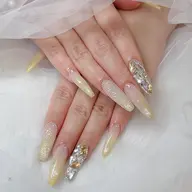 【6/2限定🎀】チップ長さ出しやり放題コース💎持ち込みデザインOK✨カラー、ストーン、チェーン♾直前予約歓迎💫