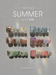 【オフあり】フット🦄季節限定デザイン🦄パラジェル/川口/夏