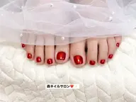 💕シンプルフットネイル✨ミラジェル💖「2色可能」「オフ込み」