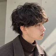 【秋のメンズイメチェン】カット＋ニュアンスパーマ