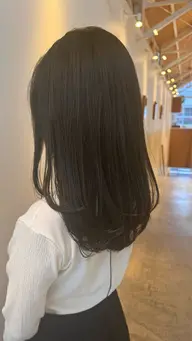 レイヤーカットモデル ミディアム〜ロング(カラー、トリートメント追加できます!)