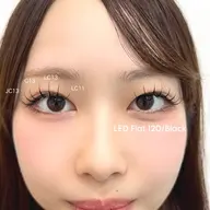 ✨【最新LEDマツエクLカール100本】✨条件クリアで¥4600❣️他店様お付け足し可能です🉑オフ＋¥1100