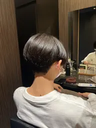 メンズカット💇♂️+ストレートパーマ(縮毛矯正)