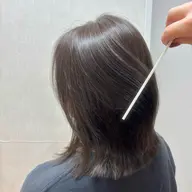 ワンカラー+髪質改善トリートメント+炭酸泉