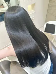 【🫧✨前髪カット＋酸性ストレート🫧✨】前髪カット＋プレミアムシルク縮毛矯正➕Aujuaトリートメント1step