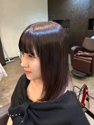 【💎Jr.スタイリストSAKURA限定💎】カット+前髪ストレート+2STEPトリートメント