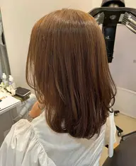 似合わせレイヤーカット+美肌カラー+トリートメント💛