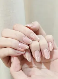 💎【チップ長さだし】｜ワンカラー×ミラー