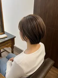 似合わせショートカット➕ワンカラー