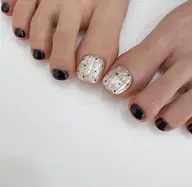 [フット] 持ち込みデザイン「2本」アートパーツやり放題❤️オフあり✨✨