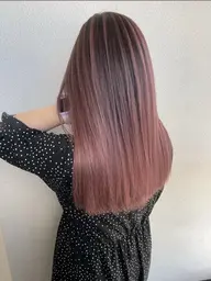 【💎究極のダメージレス✨】髪質改善ケアブリーチカラー+極上うるツヤトリートメント🌈 ¥19,250→¥12100