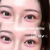 🫧🩶【セット割引】🪄似合わせ🪽✨️美眉スタイリング&まつ毛パーマ