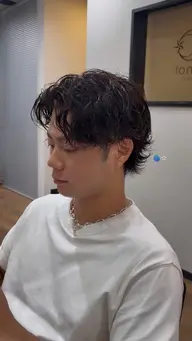 メンズパーマ + トリートメント 🧑🏻🦱🌀☆