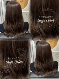 🎀練習モデル🎀ブリーチ+ワンカラー+3stepトリートメント🪄✨