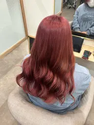 🎀7月18日限定🎀 ブリーチありダブルカラー+トリートメント✨
