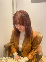 カット+パーマ🌀🌀