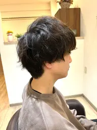 「メンズ限定」カット+パーマ