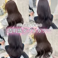 《ご新規様限定》✨🌈ブリーチなしで叶う🌈✨透明感ダブルカラー🌹🪽1step保湿Tr付き️🫧 #韓国風#大宮