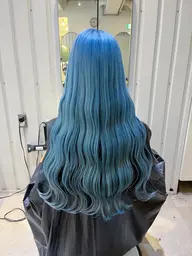 【初カラーやハイトーンご希望の方🎀】FIBBERPLEXブリーチ2回➕高発色カラー