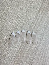 【オフなし】ワンカラーフレンチネイル