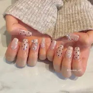 【練習モデル】オフなし💗持ち込みデザイン✨パーツつけ放題コース⚠️事前にデザインお送りください❣️