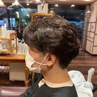 ✂️メンズカット➕全体パーマ🌀