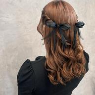 【お出かけ前にサクッと可愛く💖】簡単!ハーフアップor巻きおろしヘアセット✨ ¥2800