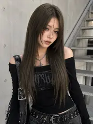 【トレンドスタイル】韓国ストレート 美髪矯正 + 顔周りカット