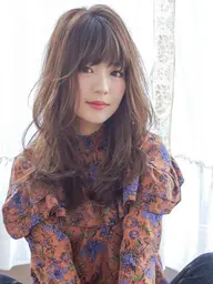 🌼お顔まわりを可愛く致します🌼前髪カット &おススメダメージレス 艶透明感イルミナカラー&7種トリートメント