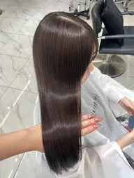 カット➕髪質改善ストレート➕2stepトリートメント