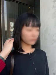 白髪染めリタッチカラー🫧