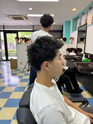 【無料】カット+シャンプー｜人気のスパイキーショート💈