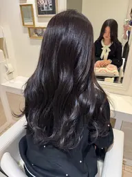 似合わせカット+👑premiumケラチンカラー👑【自由が丘】【髪質改善】