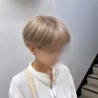 🎨 【ハイトーンで大胆イメチェン!】メンズトリプルカラー(ブリーチ2回)