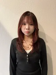 お顔周りを巻きやすくしたい方におすすめ!前髪カット