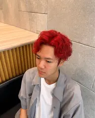 【✨️ご新規様限定✨️】平日のみ:メンズブリーチありダブルカラー+ブロー