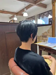 ショートカット＋ワンカラー(白髪染め、リタッチのみもOK)